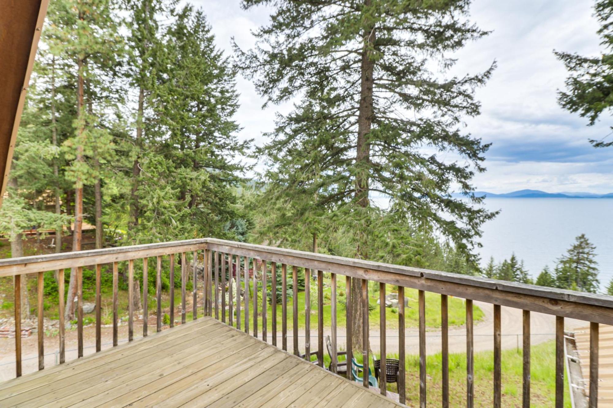 Flathead Lake Views Scenic And Spacious Retreat! بيجفورك المظهر الخارجي الصورة