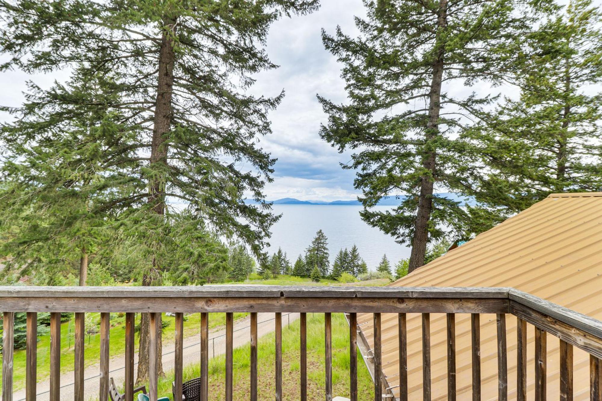 Flathead Lake Views Scenic And Spacious Retreat! بيجفورك المظهر الخارجي الصورة